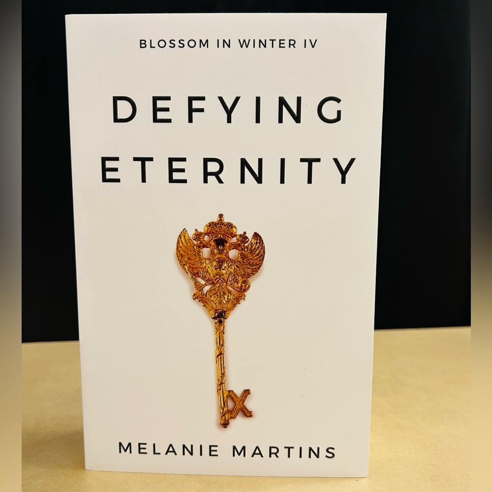 Defying Eternity Book Four Blossom in Winter Signed Copy  By:Melanie Martins